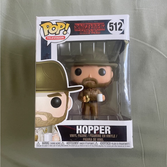 POP! Funko- Stranger Things- Hopper #512 - Picture 1 of 1